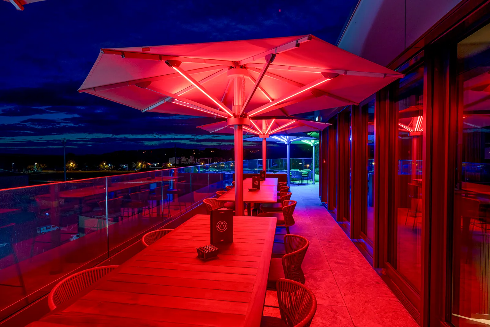 Rooftop Restaurant Attica — Glatz Palazzo Noblesse installation photo 6